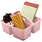 Teacher Created Resources Storage Caddy, Light Pink, Plastic, 6 PK TCR20448 - alternate 3